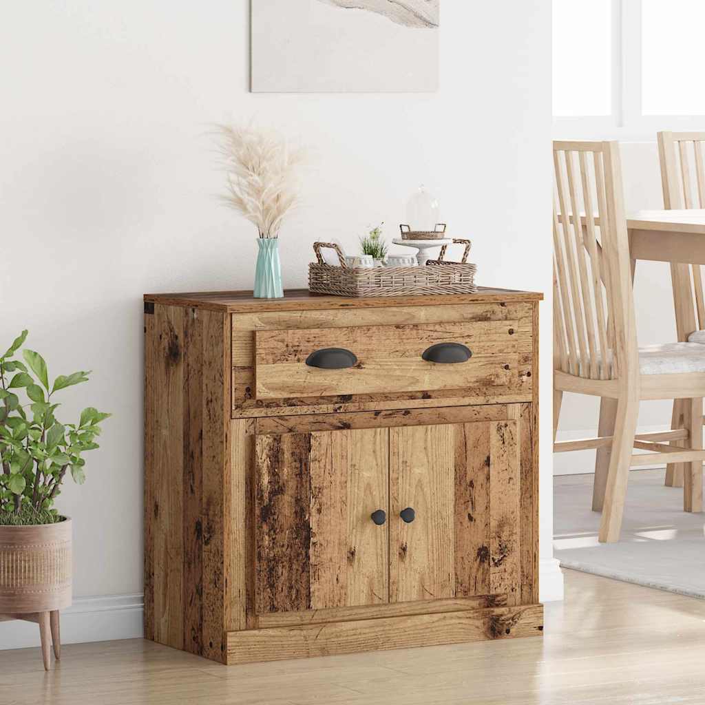 Bufete și comode - Bufet cu sertar Lemn Vechi 70 x 35,5 x 67,5 cm Lemn compozit