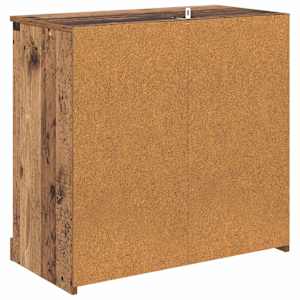 Vysoký bufet Staré dřevo 70 x 35,5 x 67,5 cm kompozitní dřevo - obrázek 8