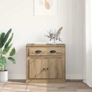 Vysoký bufet Artisanový dub 70 x 35,5 x 67,5 cm - obrázek 4