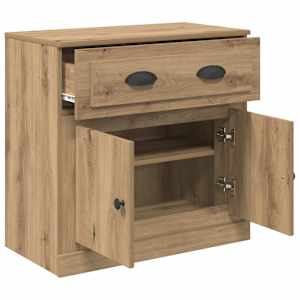 Vysoký bufet Artisanový dub 70 x 35,5 x 67,5 cm - obrázek 5