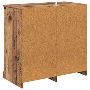 Servírovací skříň se zásuvkou Staré dřevo 70 x 35,5 x 67,5 cm - obrázek 8