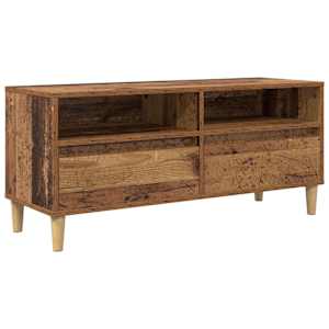 Televizní skříň se zásuvkou Staré dřevo 100 x 34,5 x 44,5 cm - obrázek 2