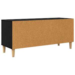 Televizní skříň Černý dub 100 x 34,5 x 44,5 cm kompozitní dřevo - obrázek 8