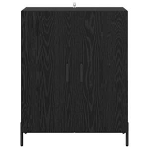 Servírovací skříň Černý dub 69,5 x 34 x 90 cm kompozitní dřevo - obrázek 6