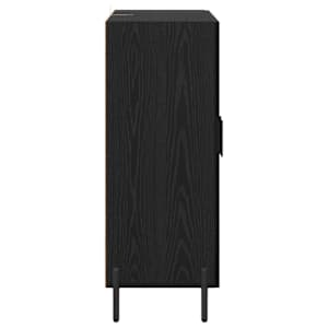 Servírovací skříň Černý dub 69,5 x 34 x 90 cm kompozitní dřevo - obrázek 7