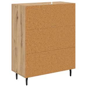 Servírovací skříň Artisanový dub 69,5 x 34 x 90 cm - obrázek 8