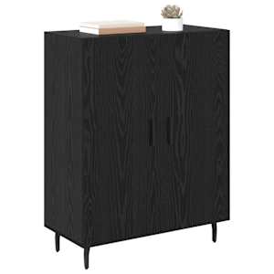 Servírovací skříň Černý dub 69,5 x 34 x 90 cm kompozitní dřevo - obrázek 3