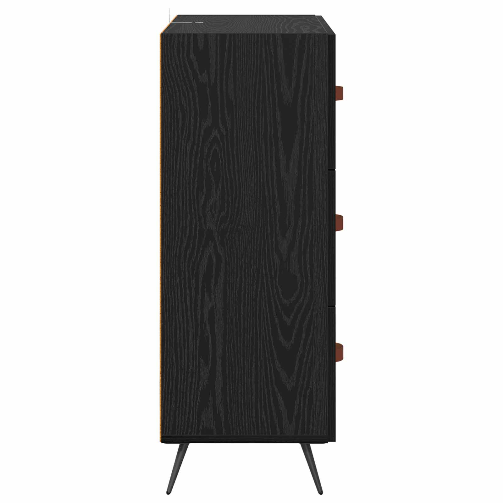 Predalni šafka Črni Hrast 69,5 x 34 x 90 cm Konstruirano leseno - slika 7