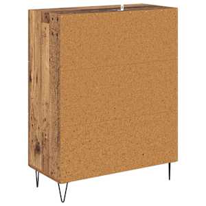 Servírovací skříň se zásuvkou Staré dřevo 69,5 x 34 x 90 cm - obrázek 8