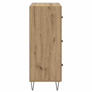 Servírovací skříň Artisanový dub 69,5 x 34 x 90 cm - obrázek 7