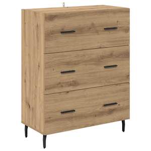 Servírovací skříň se zásuvkou Artisanový dub 69,5 x 34 x 90 cm - obrázek 2