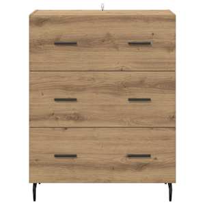 Servírovací skříň se zásuvkou Artisanový dub 69,5 x 34 x 90 cm - obrázek 6
