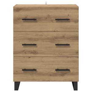 Servírovací skříň se zásuvkou Artisanový dub 69,5 x 34 x 90 cm - obrázek 6