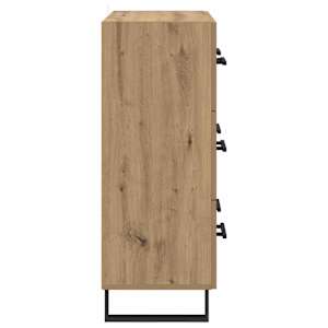 Servírovací skříň se zásuvkou Artisanový dub 69,5 x 34 x 90 cm - obrázek 7