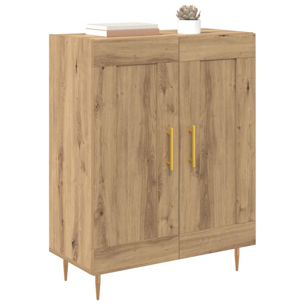vidaXL Dressoir Artisan Eiken 69,5 x 34 x 90 cm