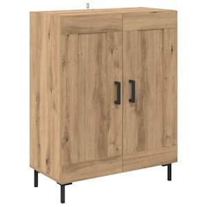 Servírovací skříň Artisanový dub 69,5 x 34 x 90 cm - obrázek 2