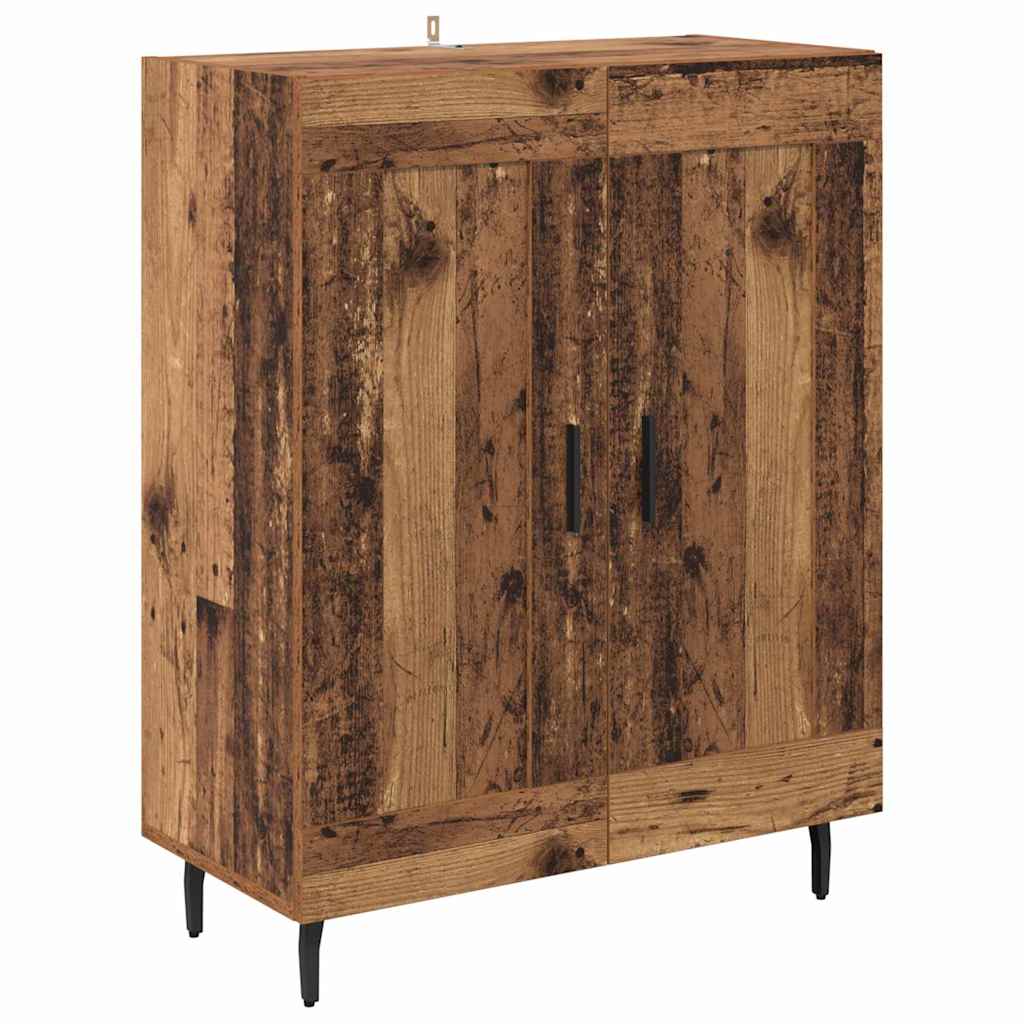 Thumbnail - vidaXL Sideboard Altholz 69,5 x 34 x 90 cm Verbundholz und Eisen