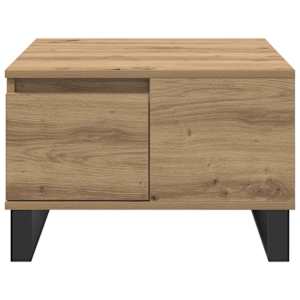 Konferenční stolek se zásuvkou Artisanový dub 55 x 55 x 36,5 cm - obrázek 6