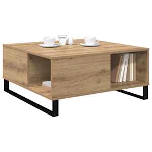 Konferenční stolek Artisanový dub 80 x 80 x 36,5 cm - obrázek 3