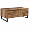 vidaXL Kohvilaud Vana puit 90 x 50 x 36,5 cm Tehispuit