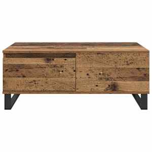 Konferenční stolek se zásuvkou Staré dřevo 90 x 50 x 36,5 cm - obrázek 6