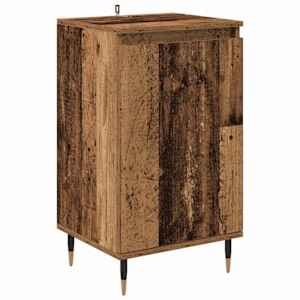 Servírovací skříň 2 pcs Staré dřevo 40 x 35 x 70 cm - obrázek 5