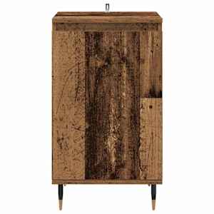 Servírovací skříň 2 pcs Staré dřevo 40 x 35 x 70 cm - obrázek 6