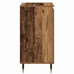 Servírovací skříň 2 pcs Staré dřevo 40 x 35 x 70 cm - obrázek 7