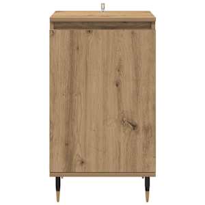 Servírovací skříň 2 pcs Artisanový dub 40 x 35 x 70 cm - obrázek 6