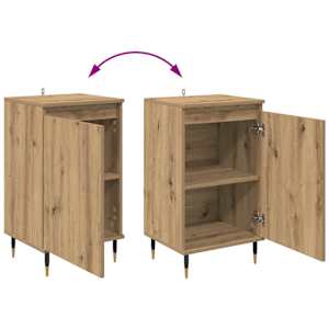 Servírovací skříň 2 pcs Artisanový dub 40 x 35 x 70 cm - obrázek 11