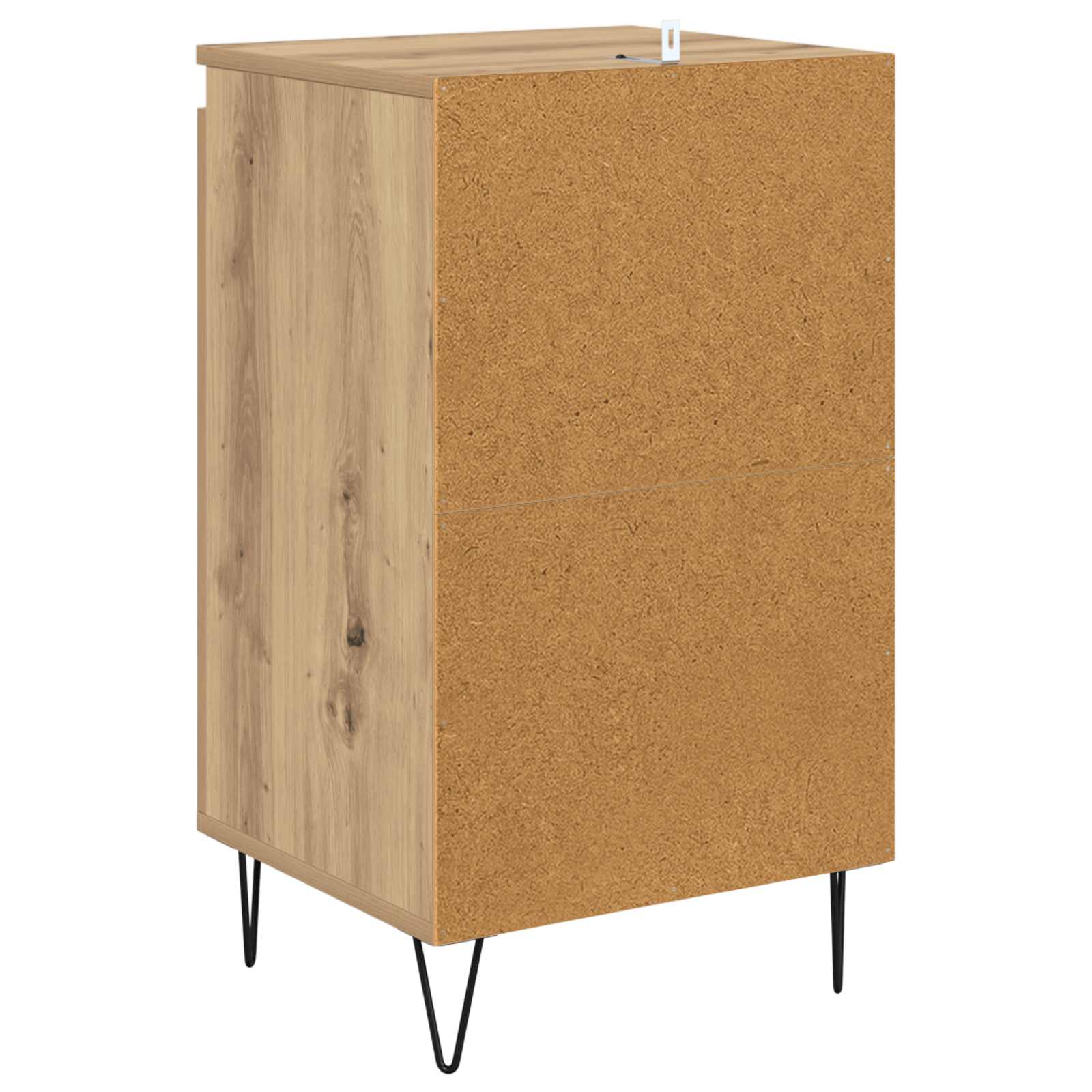 Strani šal Umetni hrast 40 x 35 x 70 cm Konstruiran les - slika 8