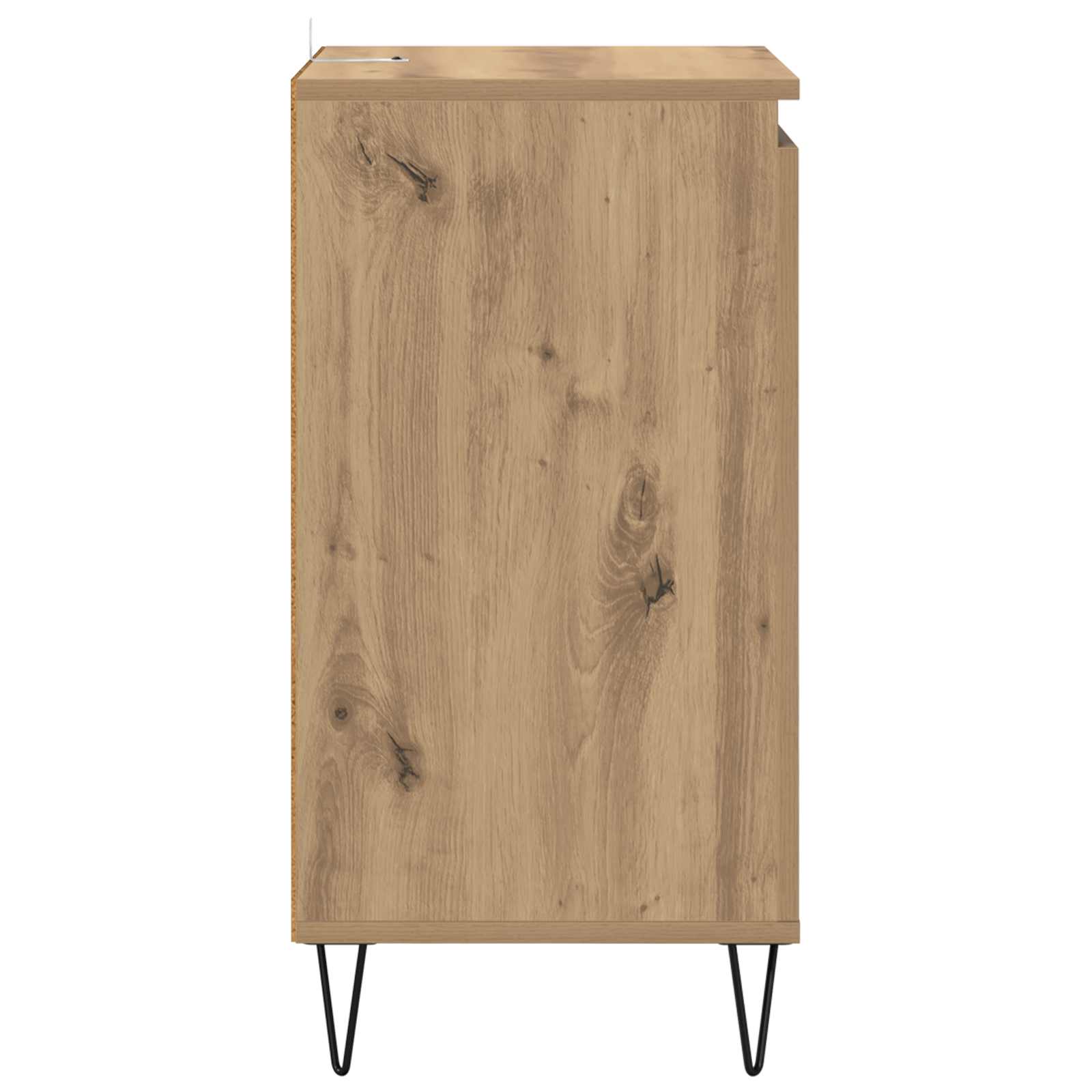 Strani šal Umetni hrast 40 x 35 x 70 cm Konstruiran les - slika 7