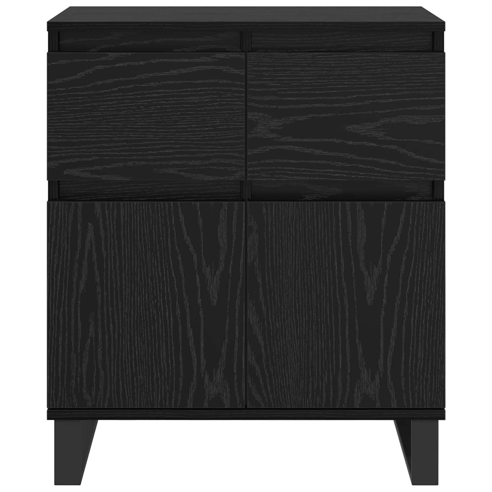 Strani šal s predalom Črna Orehovina 60 x 35 x 70 cm - slika 6