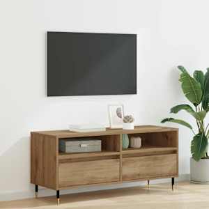 TV omarica s predalom Umetni hrast 100 x 34,5 x 44,5 cm