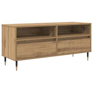Televizní skříň se zásuvkou Artisanový dub 100 x 34,5 x 44,5 cm - obrázek 2