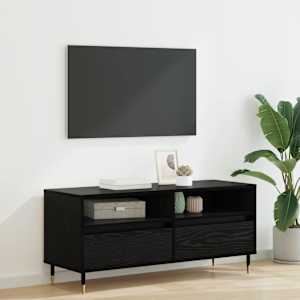 Televizní skříň se zásuvkou Černý dub 100 x 34,5 x 44,5 cm - obrázek 1