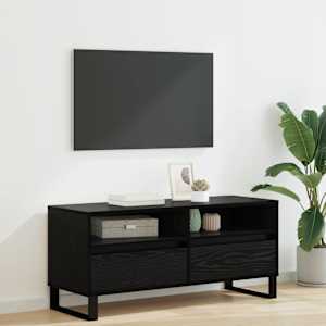 Televizní skříň se zásuvkou Černý dub 100 x 34,5 x 44,5 cm - obrázek 1