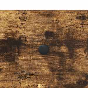 Noční stolek 2 pcs Staré dřevo 40 x 29 x 60 cm kompozitní dřevo - obrázek 12
