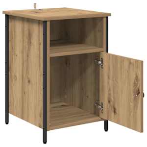 Noční skříňka 2 pcs Artisanový dub 40 x 42 x 60 cm - obrázek 5