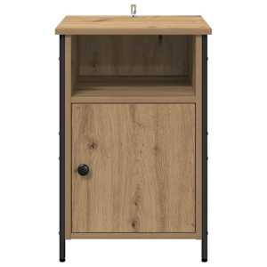 Noční skříňka 2 pcs Artisanový dub 40 x 42 x 60 cm - obrázek 7
