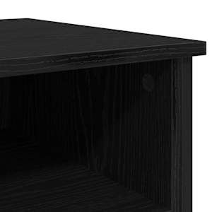 Noční skříňka 2 pcs Černý dub 40 x 42 x 60 cm kompozitní dřevo - obrázek 11