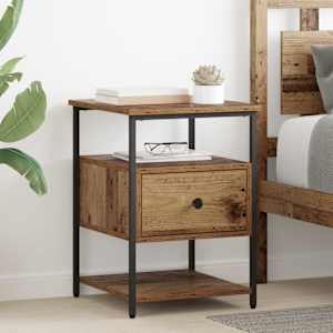 Nočna omarica Star les 40 x 42 x 56 cm Konstruiran les