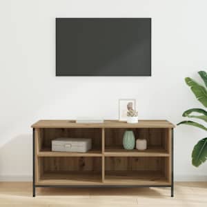 Televizní skříň Artisanový dub 100 x 40 x 50 cm - obrázek 4
