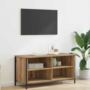 TV omarica Umetni hrast 100 x 40 x 50 cm Konstruiran les