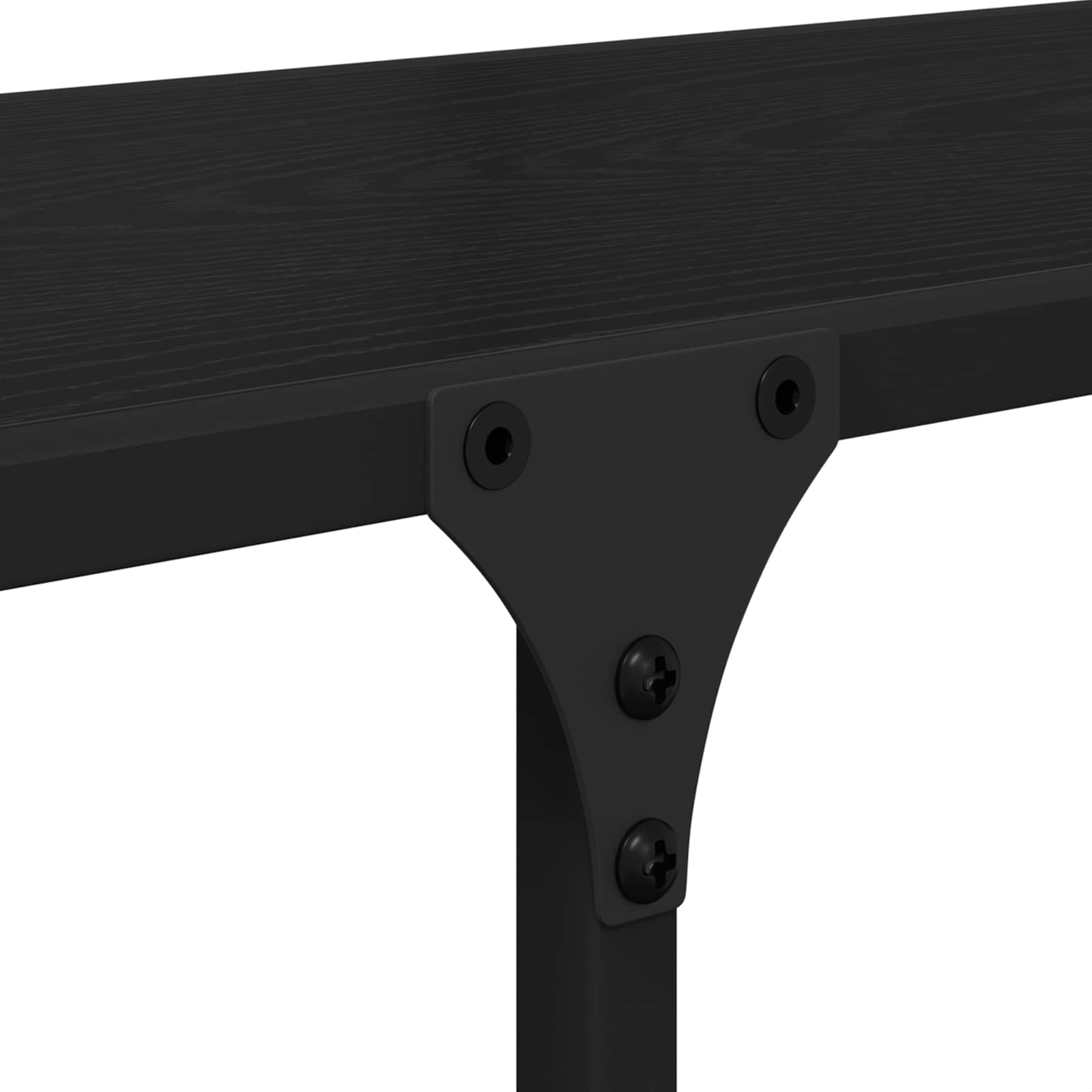 Knjižna polica Črni hrast 100 x 32 x 170 cm Konstruiran les - slika 8