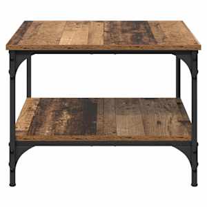 Konferenční stolek Staré dřevo 55 x 55 x 40 cm kompozitní dřevo - obrázek 5