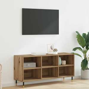 TV omarica Umetni hrast 103,5 x 30 x 50 cm Konstruiran les