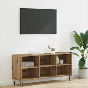 TV omarica Umetni hrast 103,5 x 30 x 50 cm Konstruiran les