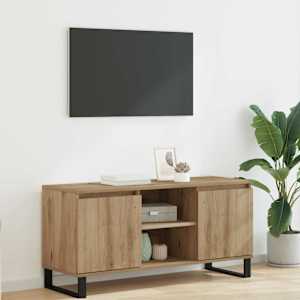 TV omarica Umetni hrast 104 x 35 x 50 cm Konstruiran les