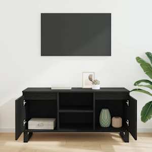 Televizní skříň Černý dub 104 x 35 x 50 cm kompozitní dřevo - obrázek 4